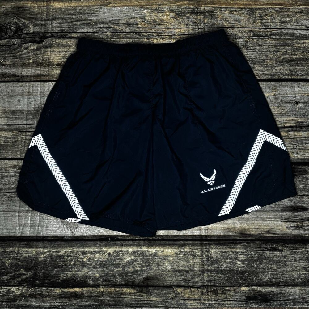 U.S. Air Force Shorts Mens Large Blue IPTU Trunks Reflective Running Training